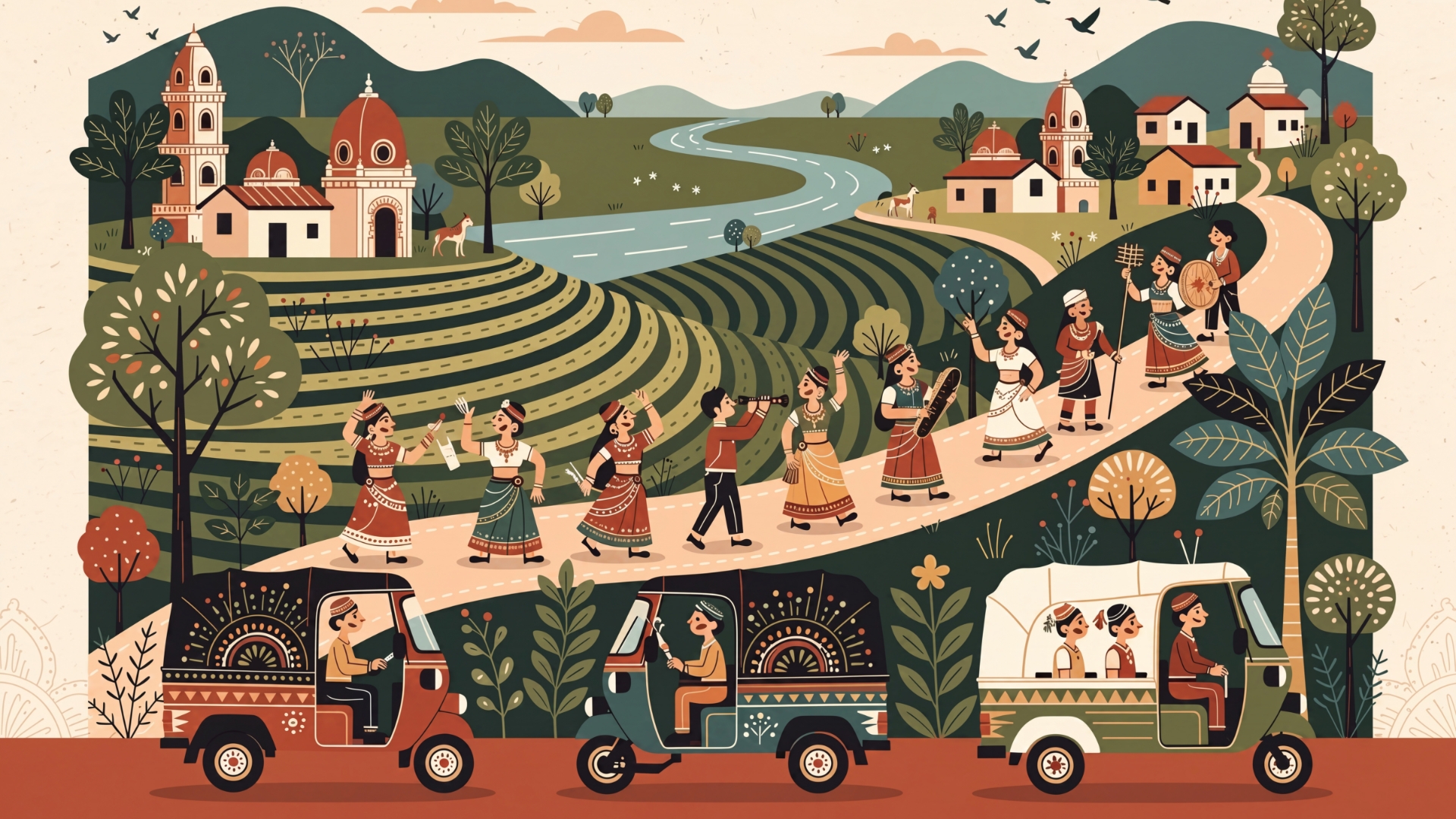 Folk Experience in the field